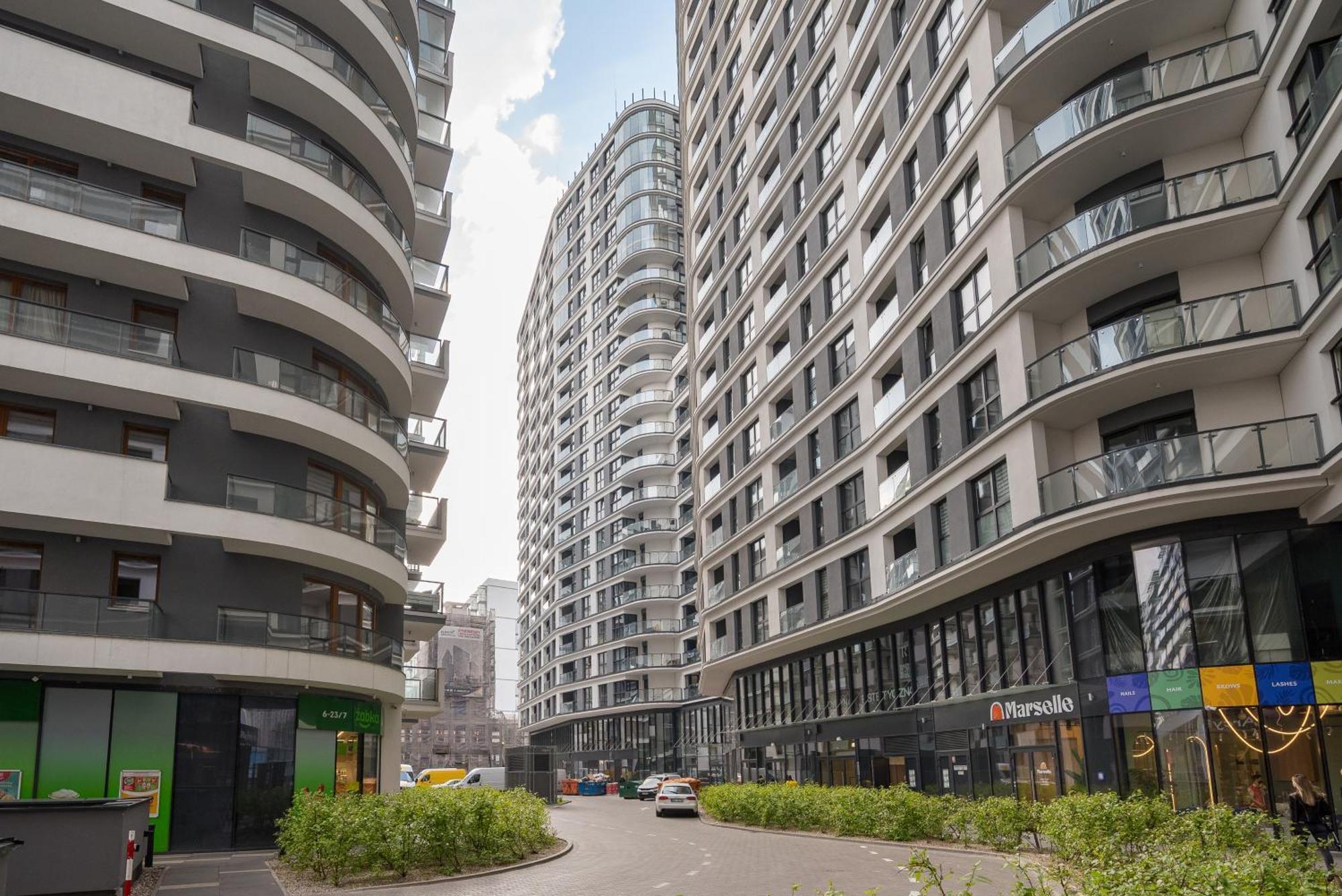 Bright Crystal Premium Apartment Varsóvia Exterior foto